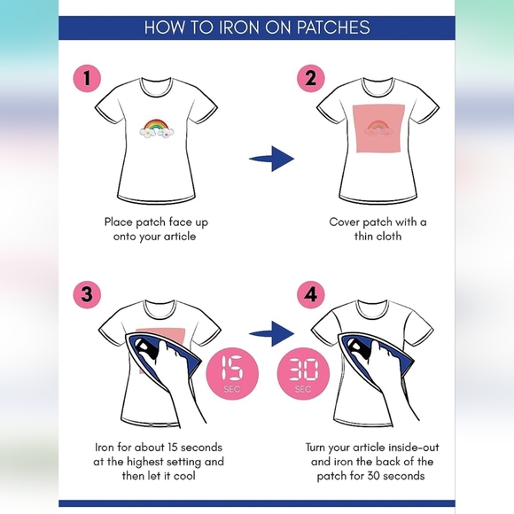 BUNDLE OF 4 DAISY  BUMBLEBEE  IRON ON PATCH - Picture 4 of 5